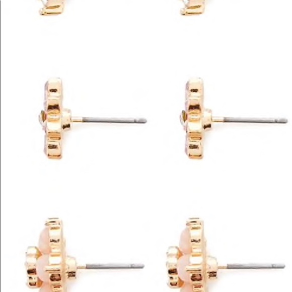 Floral Stud Earrings Set - Picture 2 of 3